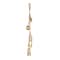 29" Gold Metal Cascading Cluster Decorative Cow Bells